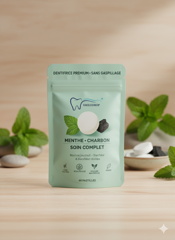 Pastilles menthe charbon